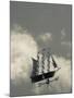 New York, Long Island, Greenport, Tall Ship Weather Vane, USA-Walter Bibikow-Mounted Photographic Print
