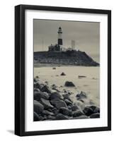 New York, Long Island, Montauk, Montauk Point Lighthouse, USA-Walter Bibikow-Framed Photographic Print