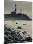 New York, Long Island, Montauk, Montauk Point Lighthouse, USA-Walter Bibikow-Mounted Photographic Print