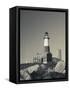 New York, Long Island, Montauk, Montauk Point Lighthouse, USA-Walter Bibikow-Framed Stretched Canvas