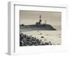 New York, Long Island, Montauk, Montauk Point Lighthouse, USA-Walter Bibikow-Framed Photographic Print