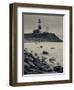 New York, Long Island, Montauk, Montauk Point Lighthouse, USA-Walter Bibikow-Framed Premium Photographic Print