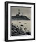 New York, Long Island, Montauk, Montauk Point Lighthouse, USA-Walter Bibikow-Framed Premium Photographic Print