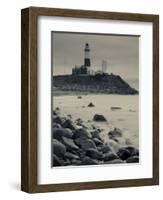 New York, Long Island, Montauk, Montauk Point Lighthouse, USA-Walter Bibikow-Framed Photographic Print