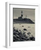 New York, Long Island, Montauk, Montauk Point Lighthouse, USA-Walter Bibikow-Framed Photographic Print