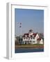 New York, Long Island, Montauk, Us Coast Guard Station, USA-Walter Bibikow-Framed Photographic Print