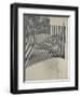 New York, Long Island, the Hamptons, Westhampton Beach, Beach Erosion Fence, USA-Walter Bibikow-Framed Premium Photographic Print