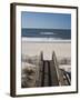 New York, Long Island, the Hamptons, Westhampton Beach, Beach View from Beach Stairs, USA-Walter Bibikow-Framed Photographic Print