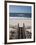 New York, Long Island, the Hamptons, Westhampton Beach, Beach View from Beach Stairs, USA-Walter Bibikow-Framed Photographic Print