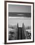 New York, Long Island, the Hamptons, Westhampton Beach, Beach View from Beach Stairs, USA-Walter Bibikow-Framed Photographic Print