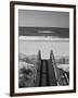 New York, Long Island, the Hamptons, Westhampton Beach, Beach View from Beach Stairs, USA-Walter Bibikow-Framed Photographic Print