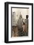 New York Lost in Time-null-Framed Art Print