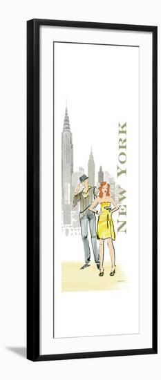 New York Lovers-Avery Tillmon-Framed Art Print