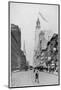 New York: Lower Broadway, Looking North from Bowling Green-null-Mounted Photographic Print