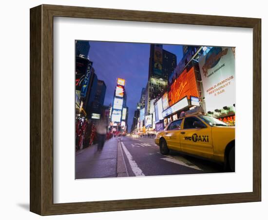 New York, Manhattan, Times Square, USA-Alan Copson-Framed Photographic Print