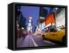 New York, Manhattan, Times Square, USA-Alan Copson-Framed Stretched Canvas