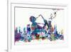 New York Mark 9-Mark Ashkenazi-Framed Giclee Print