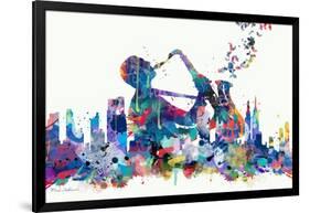 New York Mark 9-Mark Ashkenazi-Framed Giclee Print