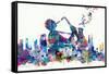 New York Mark 9-Mark Ashkenazi-Framed Stretched Canvas