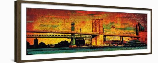 New York Memories-Julia Casey-Framed Premium Giclee Print