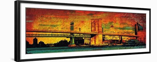 New York Memories-Julia Casey-Framed Premium Giclee Print