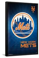 New York Mets- Logo 2016-null-Framed Poster