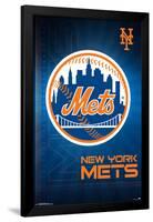 New York Mets- Logo 2016-null-Framed Poster