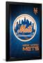 New York Mets- Logo 2016-null-Framed Poster