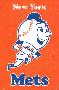 New York Mets Retro Logo-null-Lamina Framed Poster