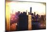 New York Midtown-Philippe Hugonnard-Mounted Giclee Print