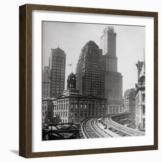 New York Morning-The Chelsea Collection-Framed Giclee Print