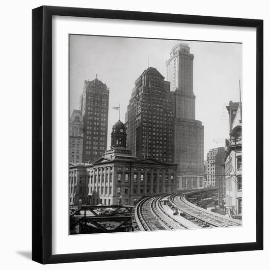 New York Morning-The Chelsea Collection-Framed Giclee Print