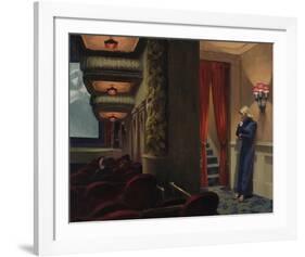 New York Movie, 1939-Edward Hopper-Framed Giclee Print