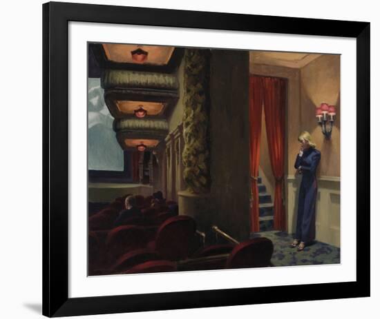 New York Movie, 1939-Edward Hopper-Framed Giclee Print