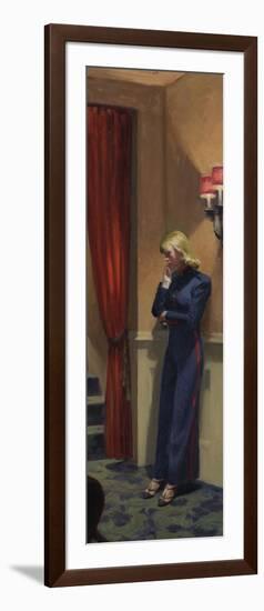 New York Movie - Detail-Edward Hopper-Framed Giclee Print