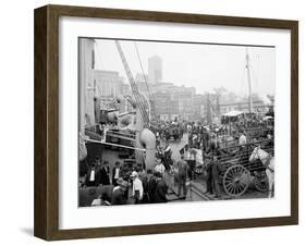 New York, N.Y., Banana Docks-null-Framed Photo