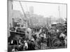 New York, N.Y., Banana Docks-null-Mounted Photo