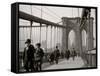 New York, N.Y. Brooklyn Bridge-null-Framed Stretched Canvas