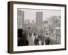 New York, N.Y., Brooklyn Bridge-null-Framed Photo