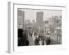 New York, N.Y., Brooklyn Bridge-null-Framed Photo