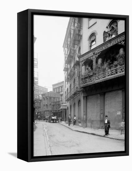 New York, N.Y., Dawyer I.E. Doyers Street-null-Framed Stretched Canvas