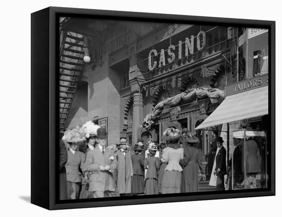 New York, N.Y., Saturday Matinee, Casino Theatre-null-Framed Stretched Canvas