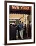 NEW-YORK NEW-YORK, 1980 directed by MARTIN SCORSESE Robert by Niro (photo)-null-Framed Photo