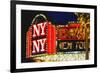 New York New York - Casino - Las Vegas - Nevada - United States-Philippe Hugonnard-Framed Photographic Print