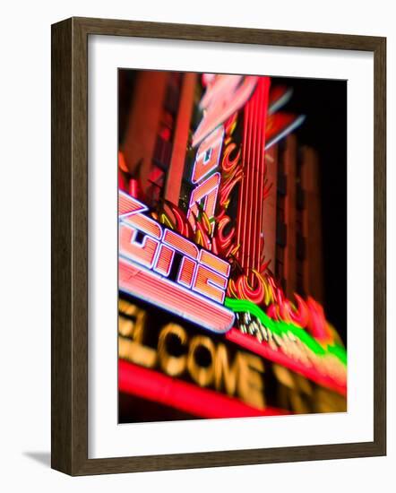 New York, New York Casino, Las Vegas, Nevada, USA-Walter Bibikow-Framed Photographic Print