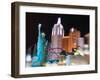 New York, New York Casino, Las Vegas, Nevada, USA-Walter Bibikow-Framed Photographic Print