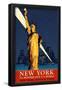 New York New York Central Lines-null-Framed Poster