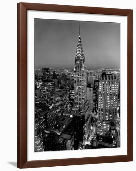 New York, New York, Chrysler Building-William Van Alen-Framed Art Print