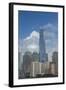 New York, New York City. Downtown City Skyline with the Freedom Tower-Cindy Miller Hopkins-Framed Photographic Print