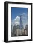 New York, New York City. Downtown City Skyline with the Freedom Tower-Cindy Miller Hopkins-Framed Photographic Print